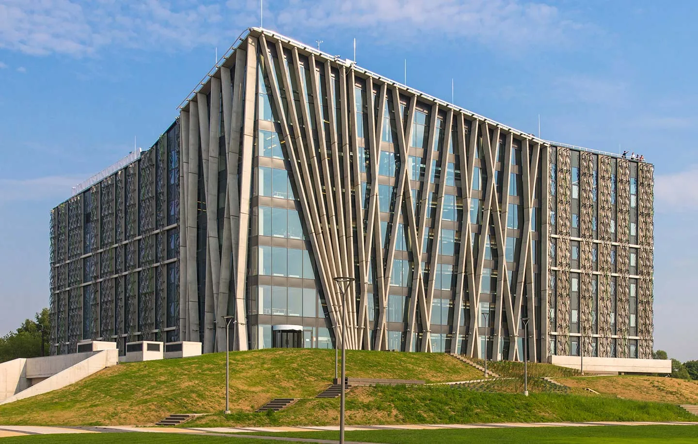 University building Medical studies Latvia University of Latvia.