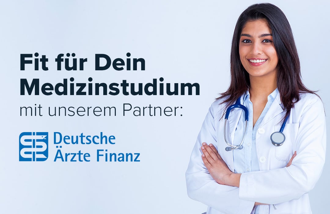 Fit für Dein Medizinstudium im Ausland, mit futuredoctor und der Deutschen Ärzte Finanz