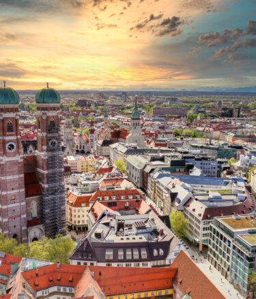 Blick über München