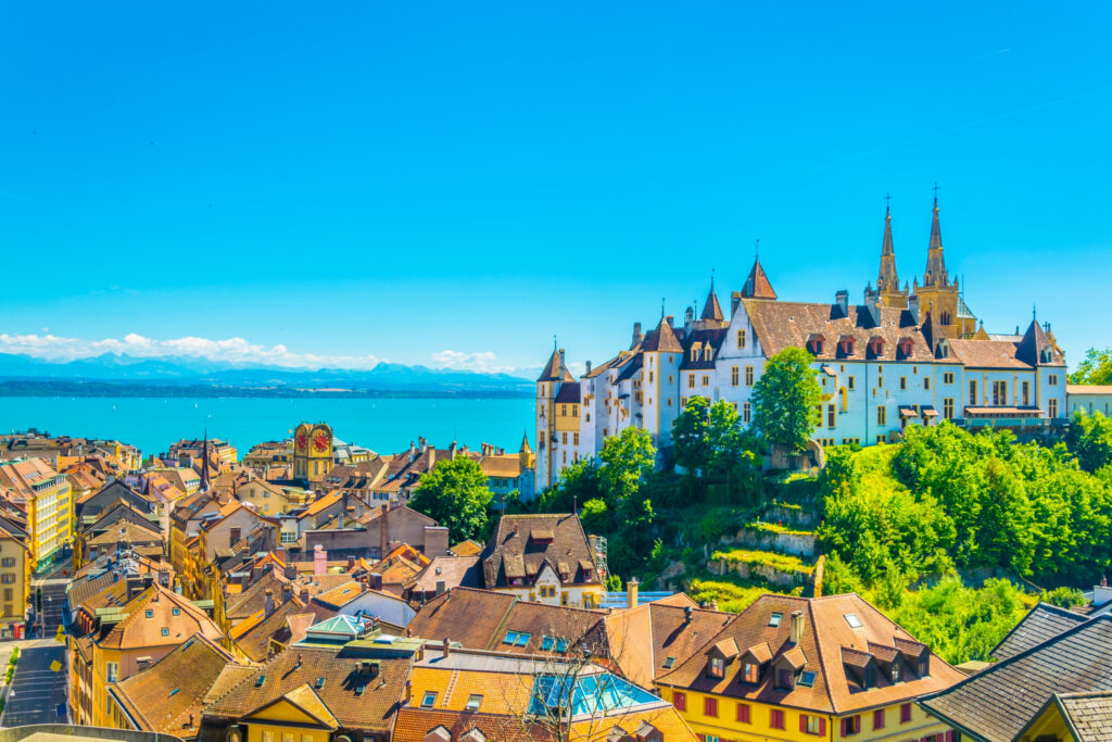 Neuenburg in der Schweiz