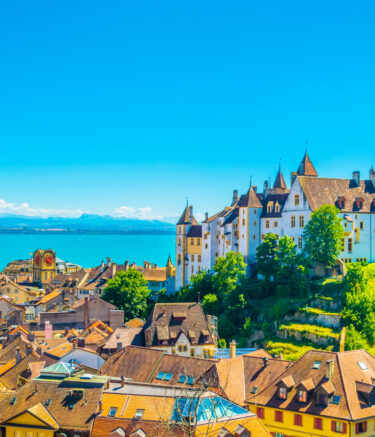 Neuenburg in der Schweiz