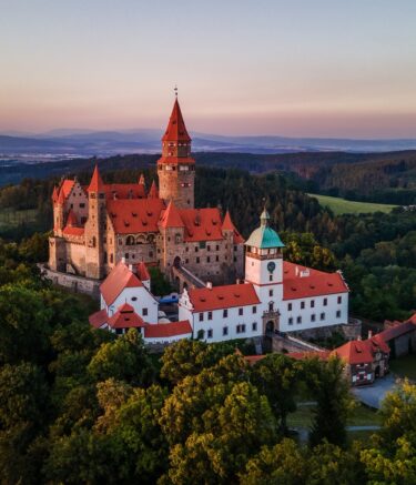 Vogelblick über Olmütz