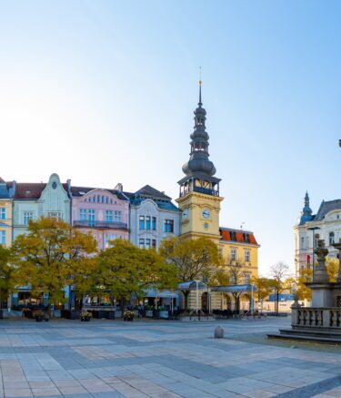 Sehenswerter Marktplatz in Ostrava