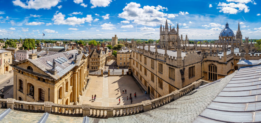 Blick auf Oxford