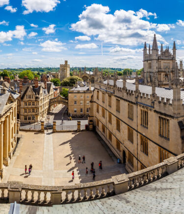Blick auf Oxford