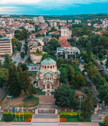 Blick über die Stadt