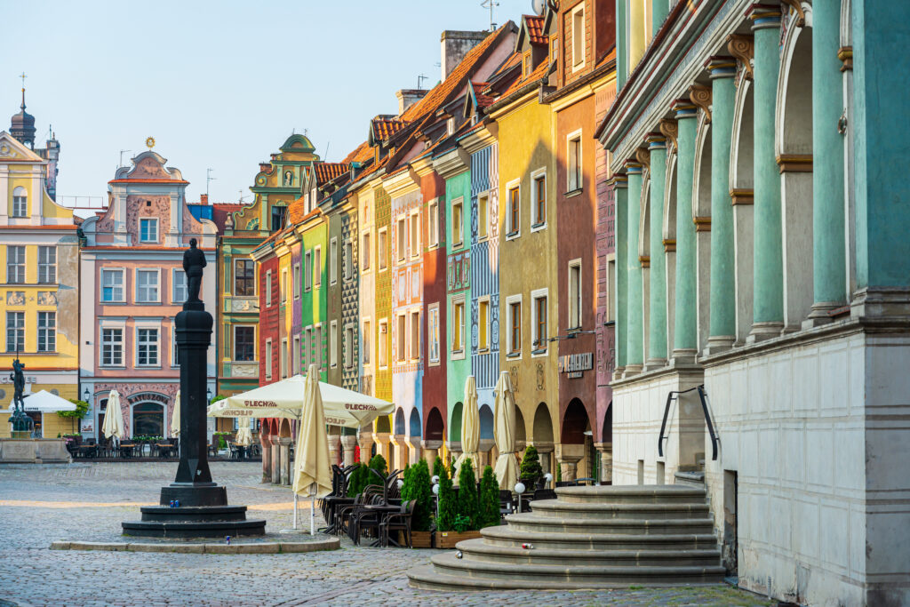 Restaurants in der Altstadt von Posen