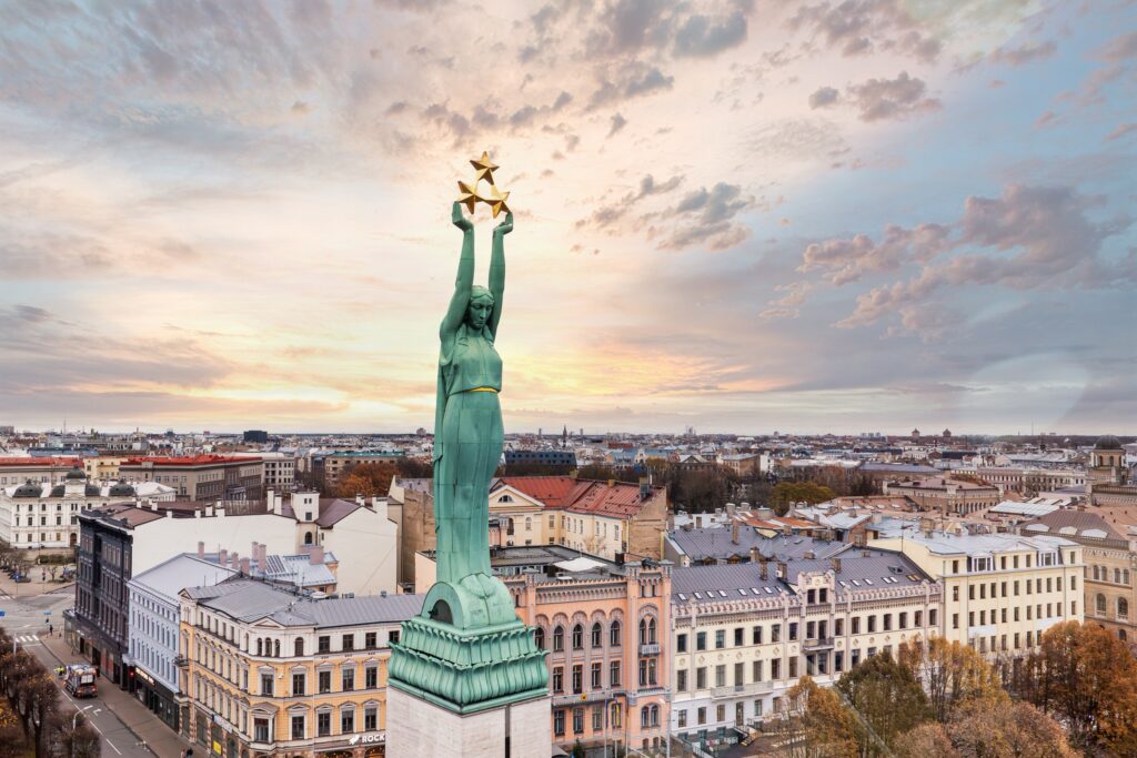 Das Freiheitsdenkmal in Riga