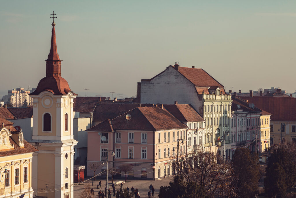 Über den Dächern der Stadt