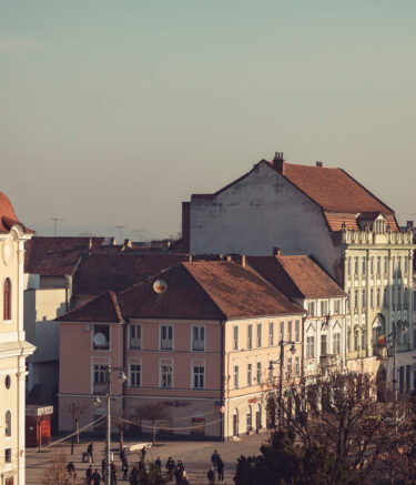 Über den Dächern der Stadt