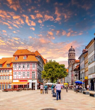 Die Altstadt von Göttingen
