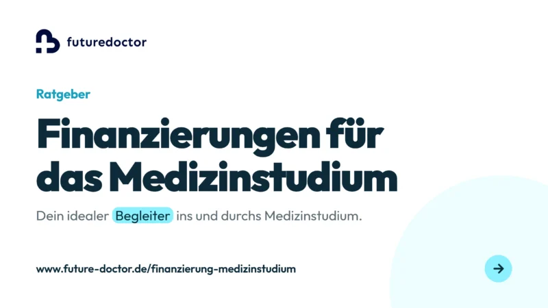Finanzierungen für das Medizinstudium