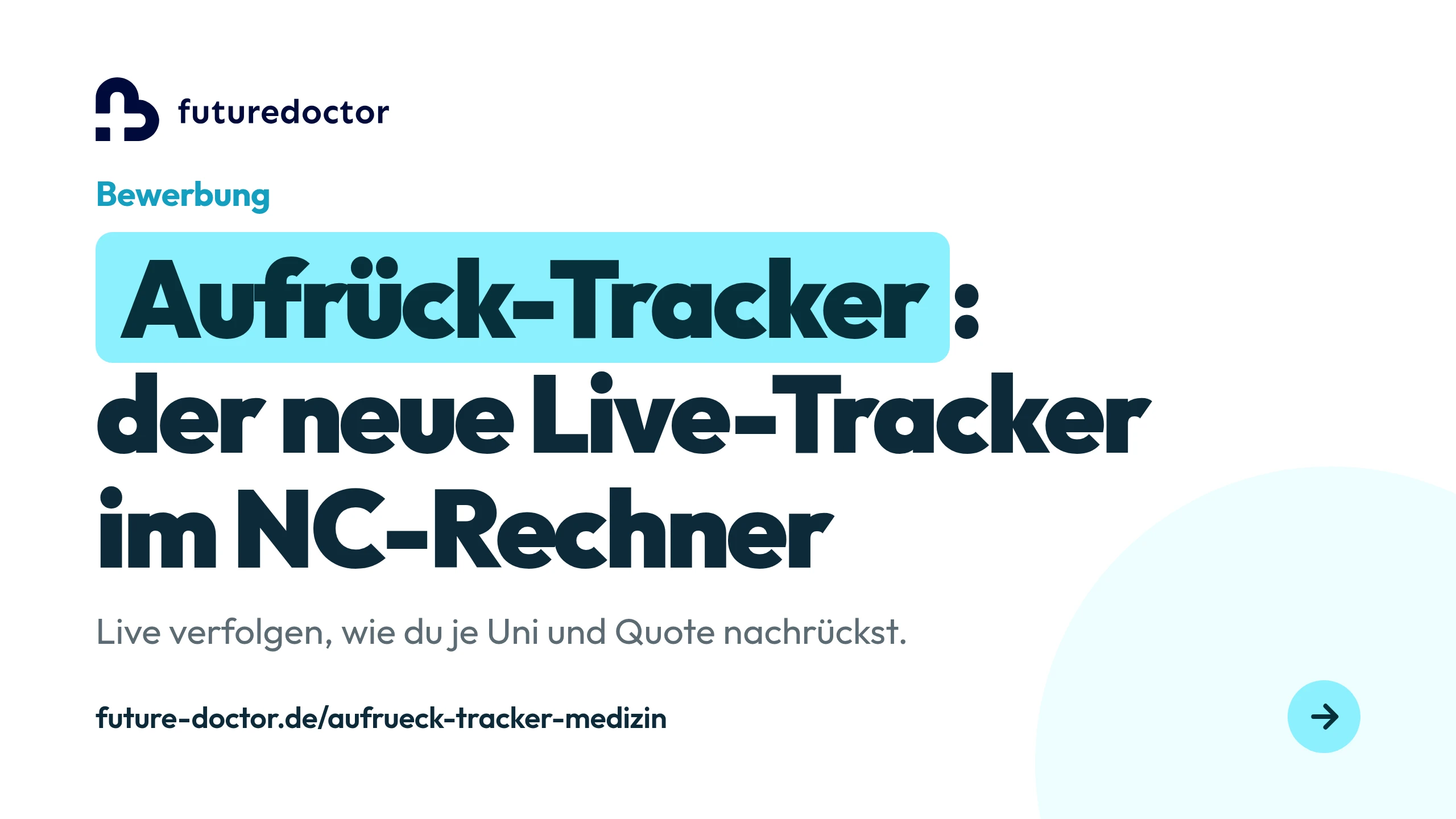 Aufrück-Tracker im NC-Rechner: live verfolgen, wie du je Uni und Quote zum Grenzrang aufrückst