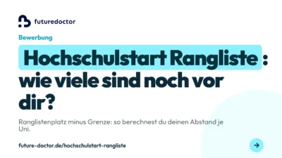 Hochschulstart Rangliste einsehen: so berechnest du, wie viele Bewerber noch vor dir liegen