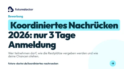 Koordiniertes Nachrücken 2026: Anmeldung vom 25. bis 27.08., Ablauf und Chancen
